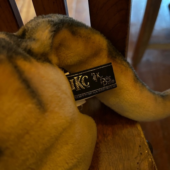 Vintage IKC 24K Polar Puff German Shepherd HTF! EUC!! - Picture 4 of 10